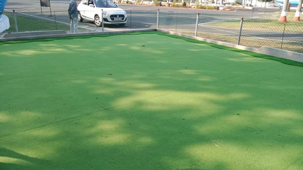 Mini golf court at Naval Officers Club