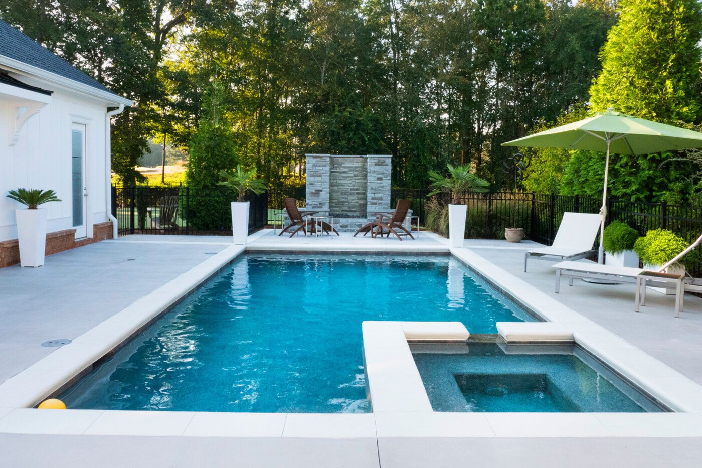 Residential swimming pool project